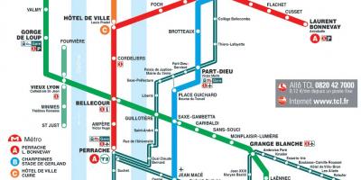 Схема метро Ліёна
