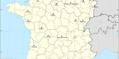 Дзе знаходзіцца Ліён Францыя на карце