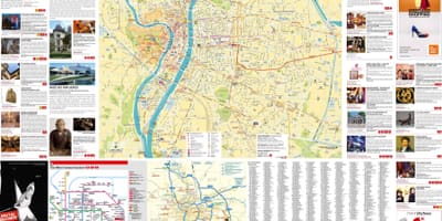 Ліён карта вуліц